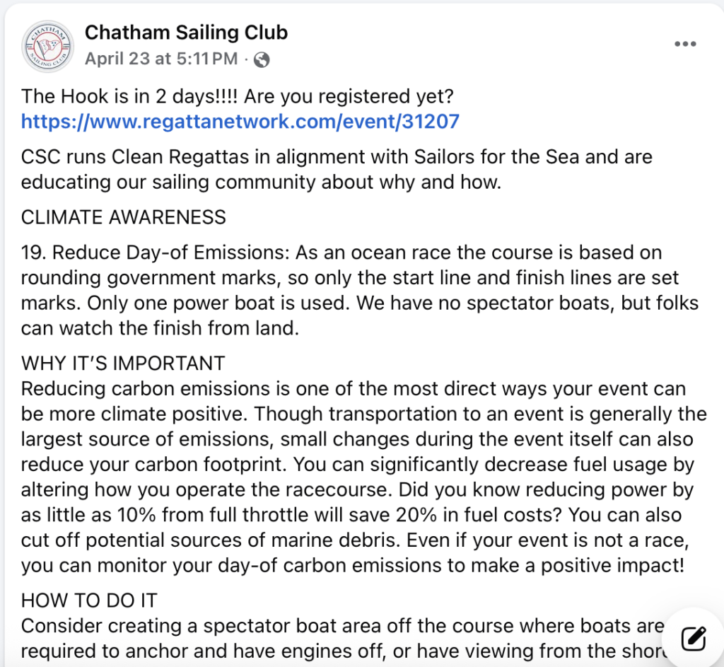 6. Publicize Your Sustainability Efforts<br>This year I posted every single Best Practice on our public FB page and explained what we were doing with each post. I
